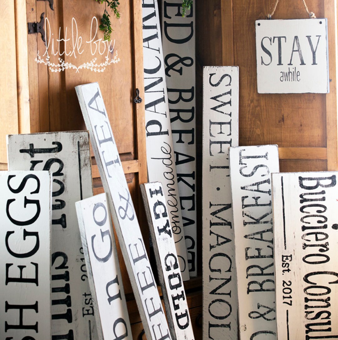 Custom Signs / Custom Business Signs / Custom Farmhouse Signs ...
