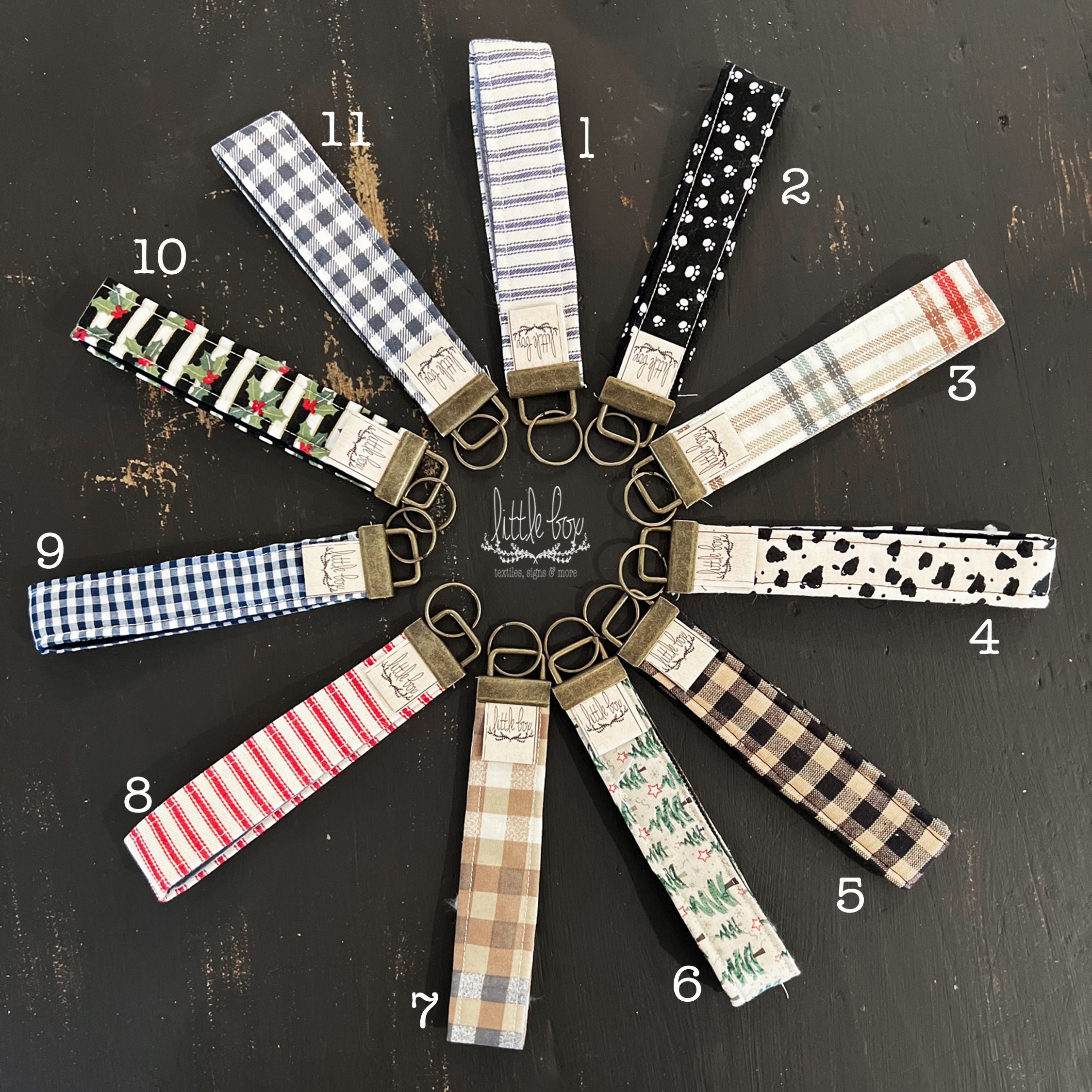 QUANTITY DISCOUNT, key fob, wristlet, keys, keychain, gift, Christmas, stocking stuffer, birthday, car, housewarming, gift for, littlebox