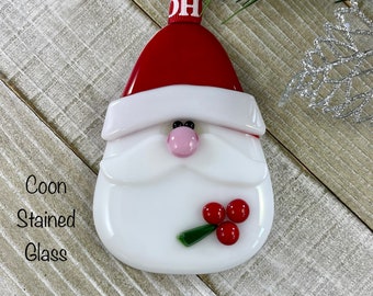 Whimsical Kris Kringle Santa Claus Old St Nick Gold Moon and Stars Accents Figurine Knick-Knack Christmas Holiday Decor Resin Santa Claus