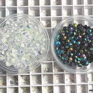Prettiest Dichro Dots 96 coe for fusing-1 ounce-Free  US shipping!