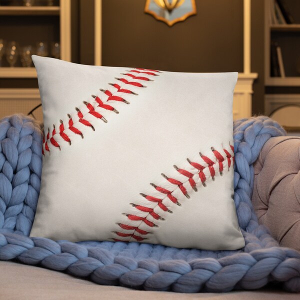 Baseball Pillow Etsy