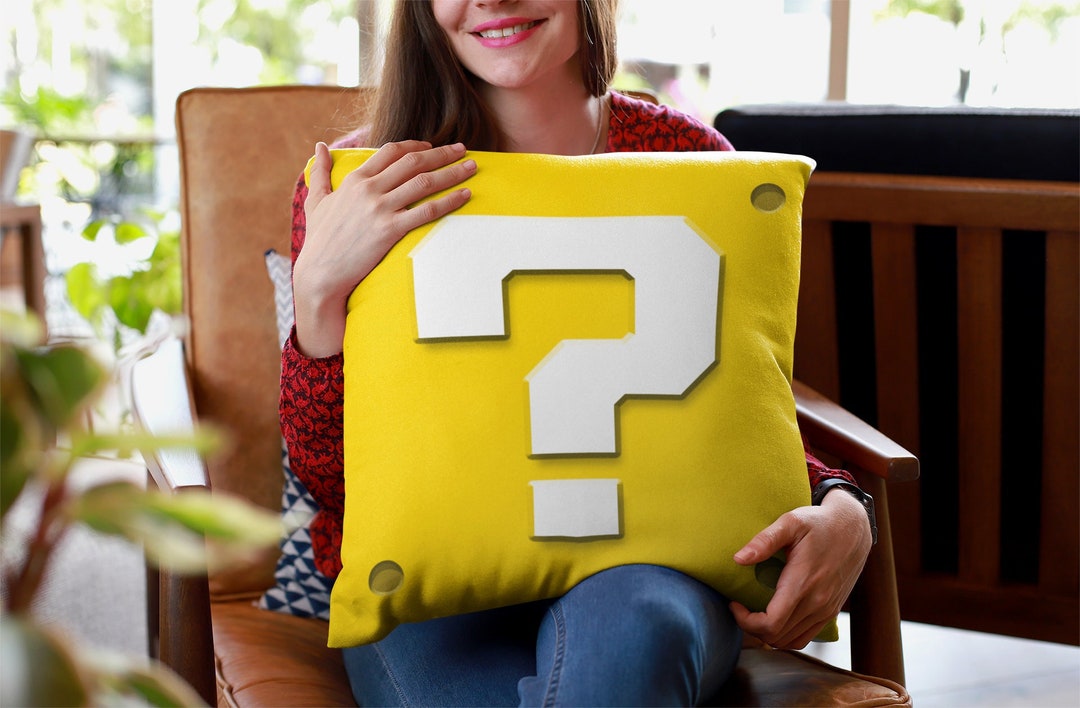 Video Game Pillow, Gamer Gift, Video Game Decor, Gaming Pillow, Retro