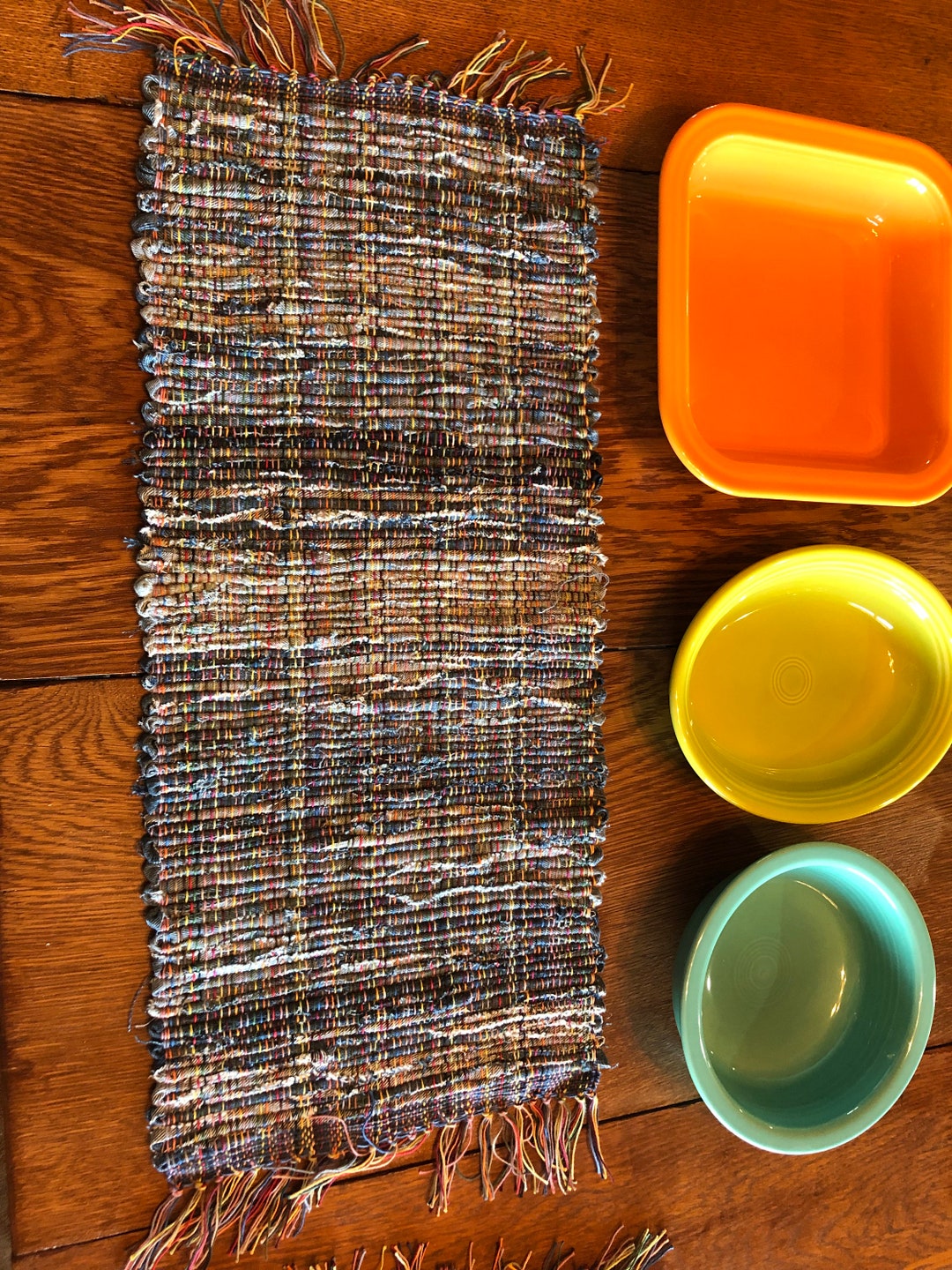 Handwoven Table Runner Dresser Scarf One of a Kind Made on Etsy