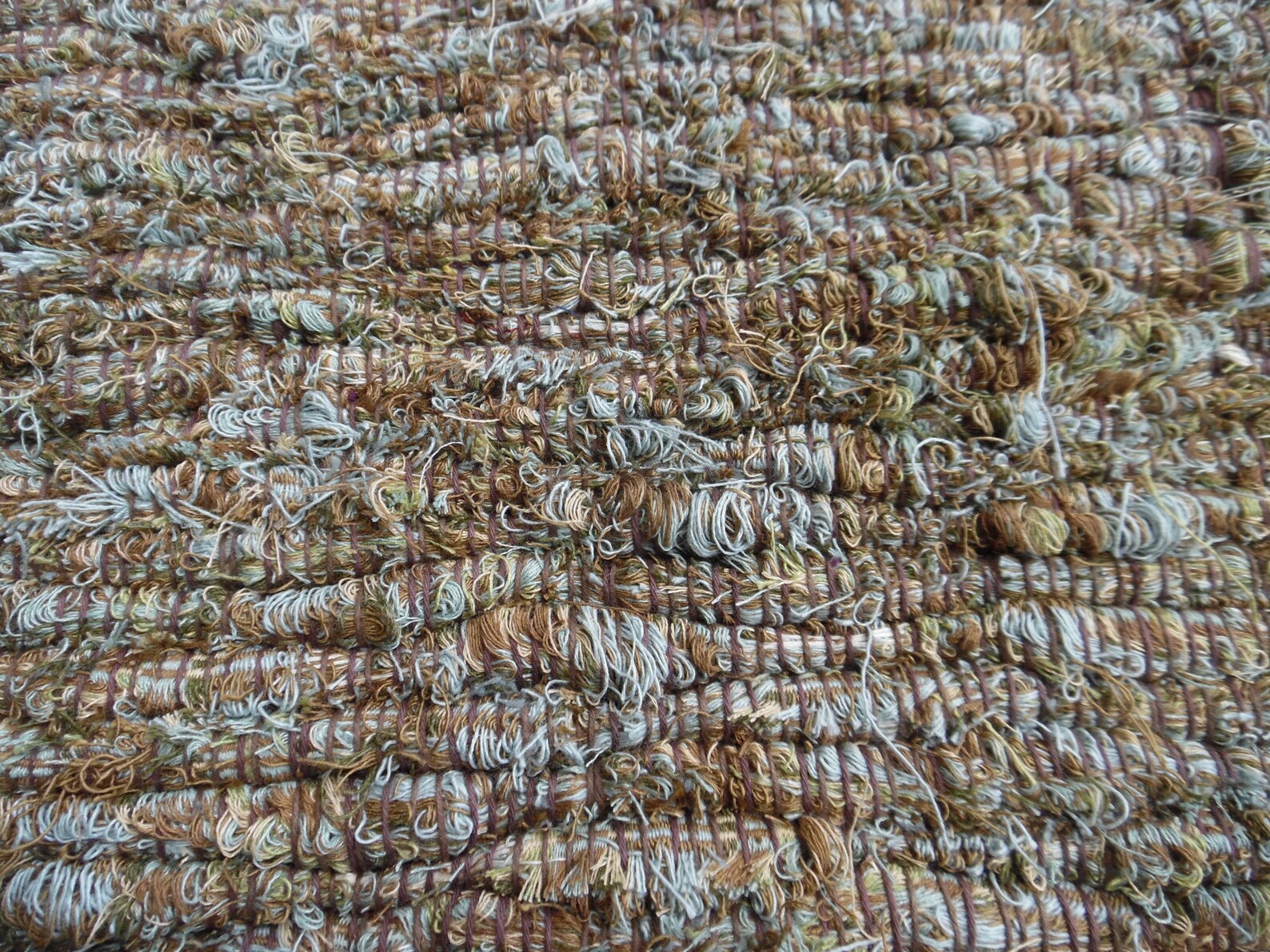 Handwoven Rug One of a Kind made on 100 yr old Loom Etsy