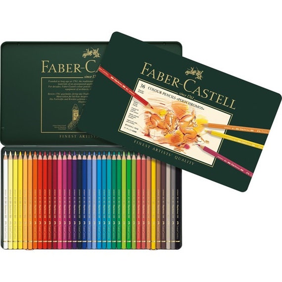 36 faber castell polychromos colored pencils colored pencil etsy