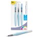 3 Pentel Watercolor Water Brush | Arts Aquash Watercolor Painting Brushes | All 3 Sizes Water Color Nylon Paint Brushes