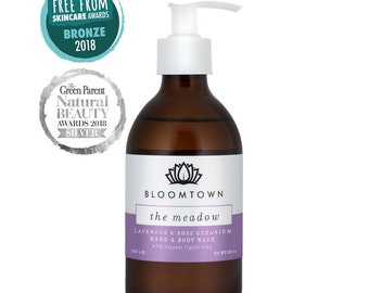 Palm Oil-Free Hand & Body Wash - The Meadow - Lavender, Rose Geranium