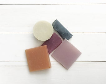 Natural Soap - Bloomtown Wonky Soap Off-cuts - Soap Samples - Natural Handmade Soap - Artisan Soap - Clay Soap