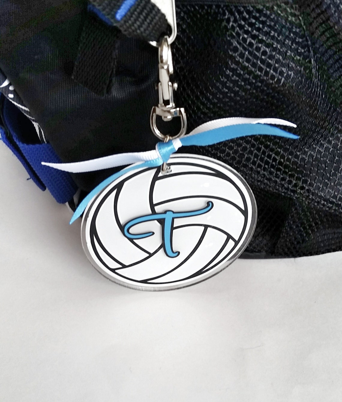 Personalized Volleyball Bag Tag custom luggage tag Etsy