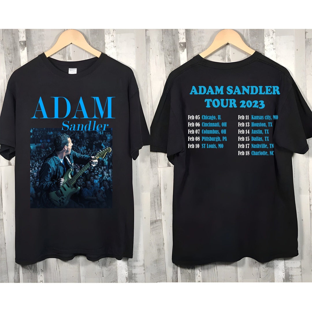 Adam Sandler Tour 2023 Vintage Tshirt Actor Homage Shirt Etsy