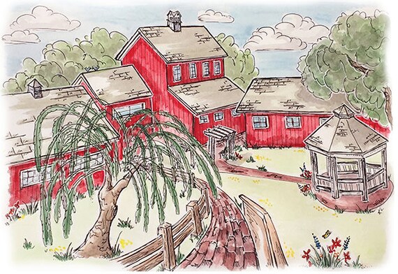 Pickering Barn Issaquah Wa Blank Greeting Card A12 Etsy