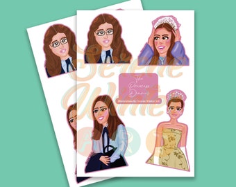 Princess Mia Mini Sticker Sheets