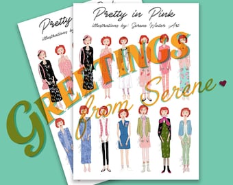 Pretty in Pink Mini Sticker Sheets - Andie Edition