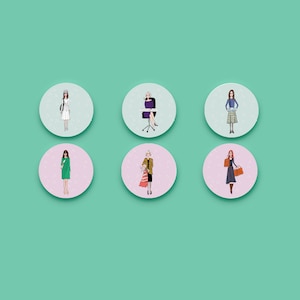 The Devil Wears Prada Pinback Buttons