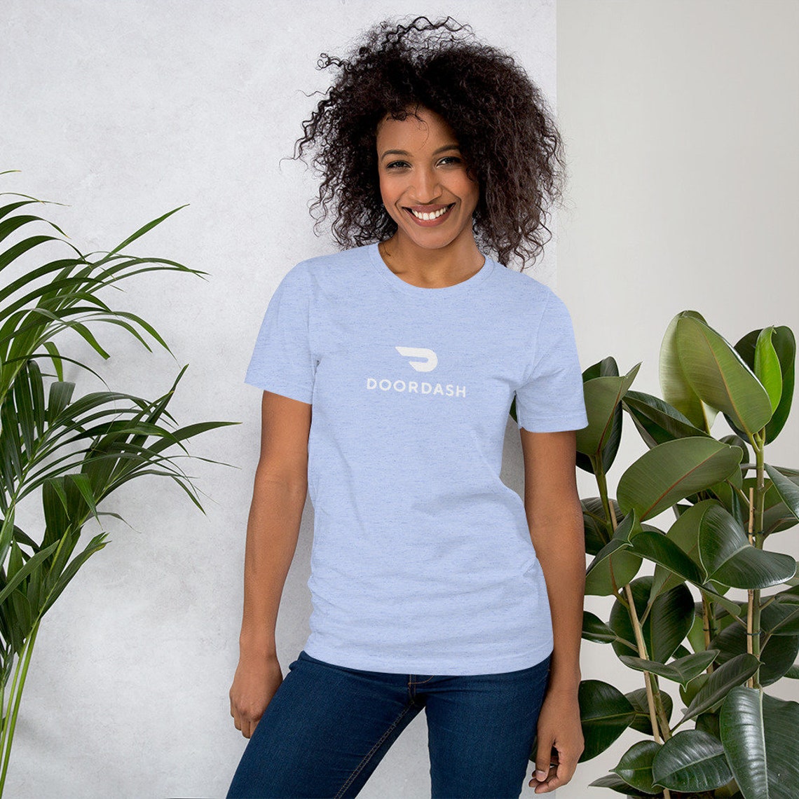 Short-Sleeve Unisex T-Shirt Doordash logo Doordash Shirt | Etsy