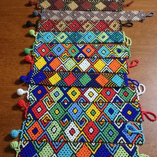 beautiful hand beaded South African bracelets