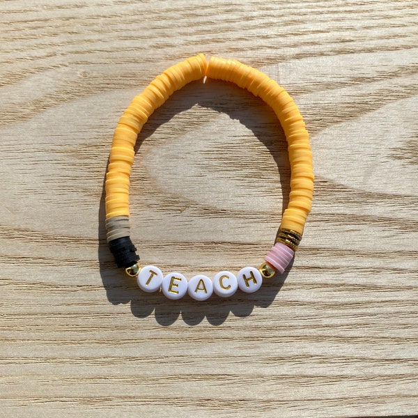 TEACH Pencil Bracelet