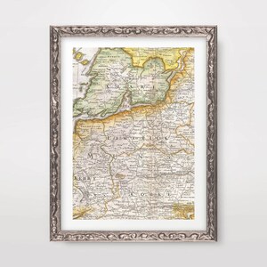 LIMERICK Map ART PRINT Ireland Vintage Antique Irish County Wall Picture Poster Home Decor A4 A3 A2 (10 Sizes)