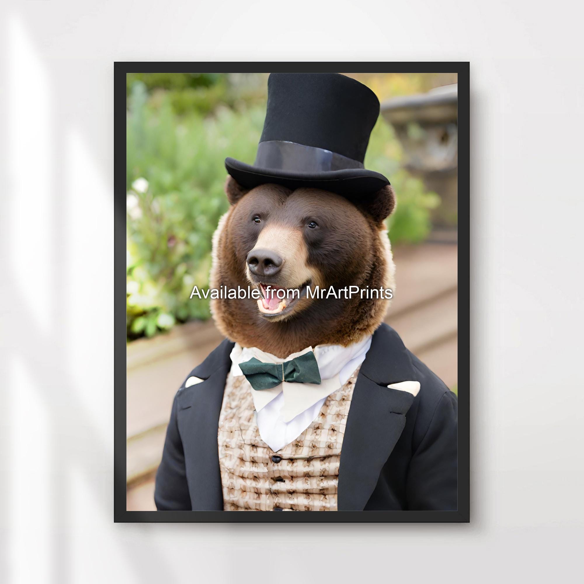 bear with bowtie
