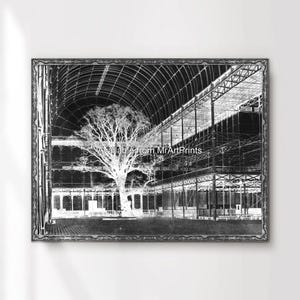 Black White Factory Mechanical Industrial Style Decor Art Print Poster Wall Picture A4 A3 A2 A1 Small Big Large PRINTED ANY SIZE
