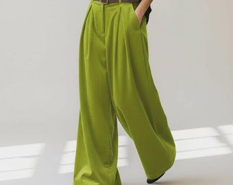 Women's Corduroy Wide Leg Trouser