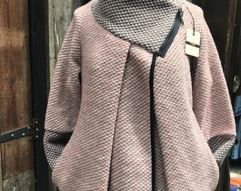 New Plus Size Ladies Wool Mix Lagenlook Cocoon Coatigan Jacket Coat 18 20 22 New Plus Size Ladies Wool Mix Lagenlook Cocoon Coatigan Jacket Coat 18 20 22