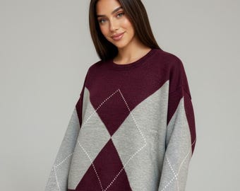 Tatuum Colette Argyle Jumper