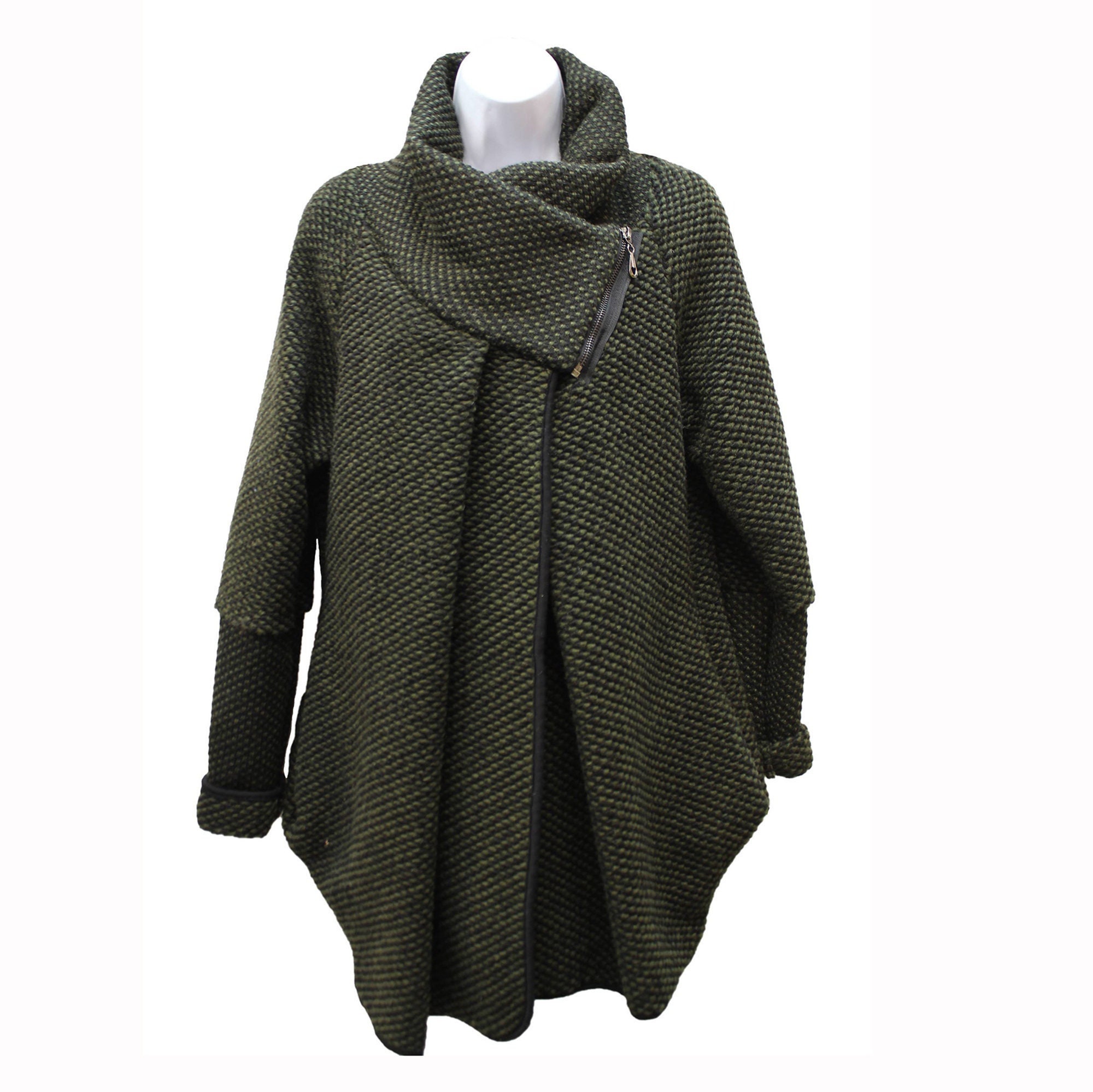 olive green colour jacket