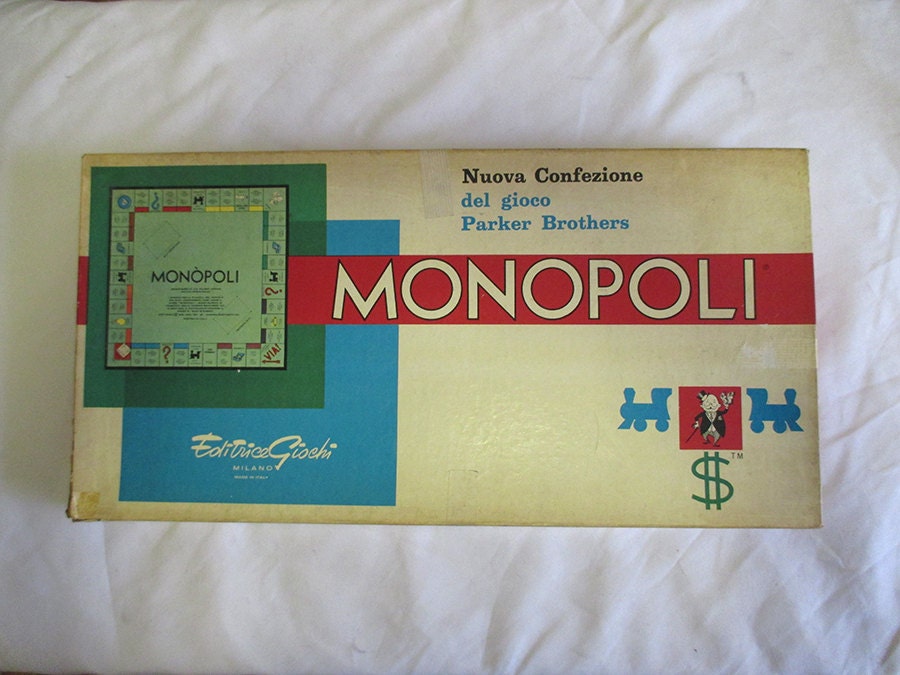 THE GAME OF MONOPOLY 1961 INSTRUCTION BOOKLET 