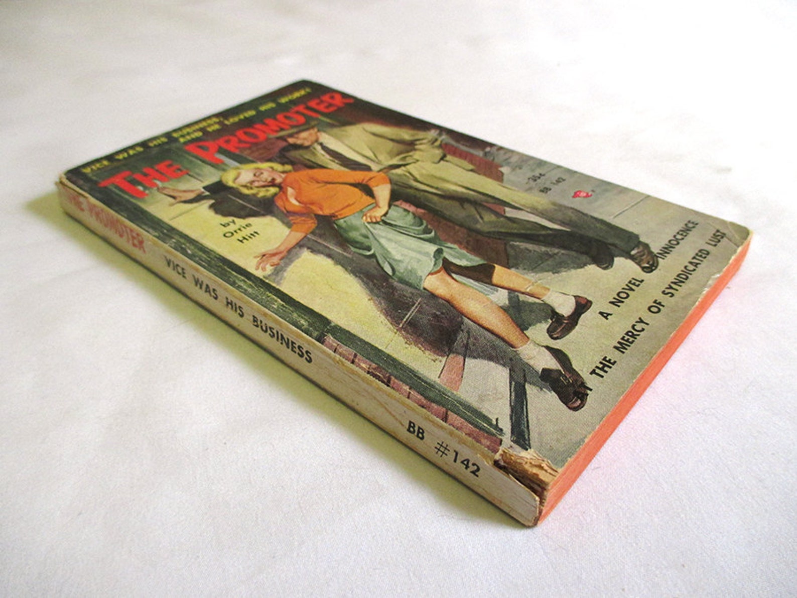 The Promoter by Orrie Hitt Beacon Books 142 1957 GGA Sleaze Etsy