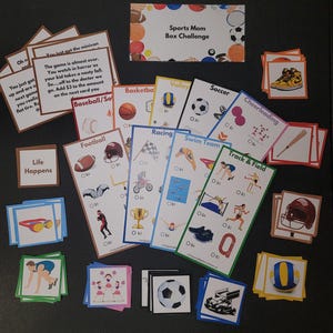Sports Mom - Box Savings Challenge (DIGITAL DOWNLOAD)