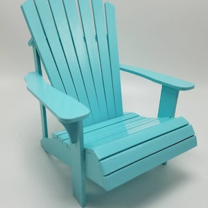Wood, Adirondack chair cell phone stand, Beach decor, Phone accessory, desk accessory, laser cut, hand assembled, novelty gift