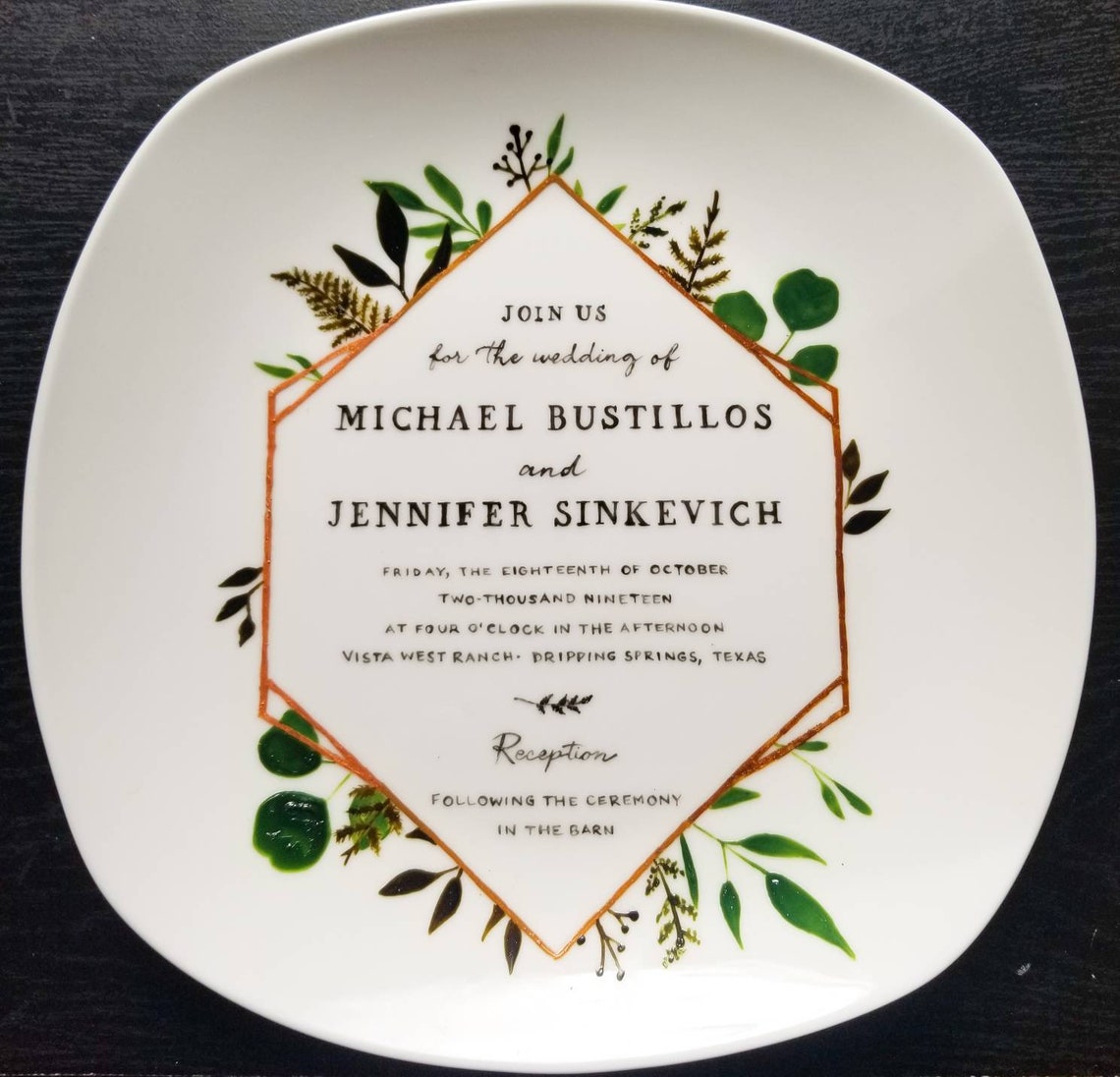 Wedding Invite Gift Wedding Invitation Keepsake Bridal Etsy