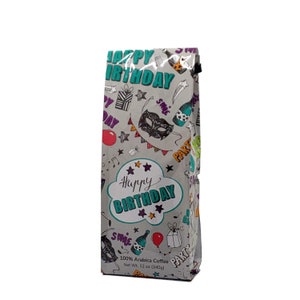Happy Birthday Gift Coffee - 12 oz. 100% Arabica Specialty Coffee