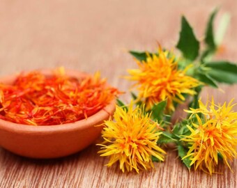 All Natural Safflower Petals | Loose Leaf Tea | Bulk Option | Wholesale