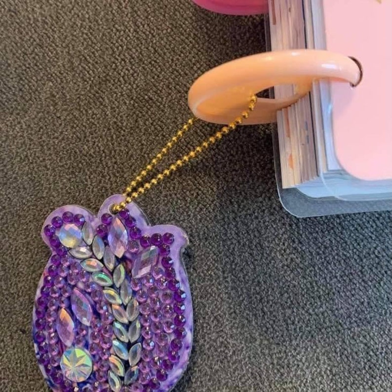 A lush Unicorn Keyring The perfect little gift. Planner car charm Bag charm