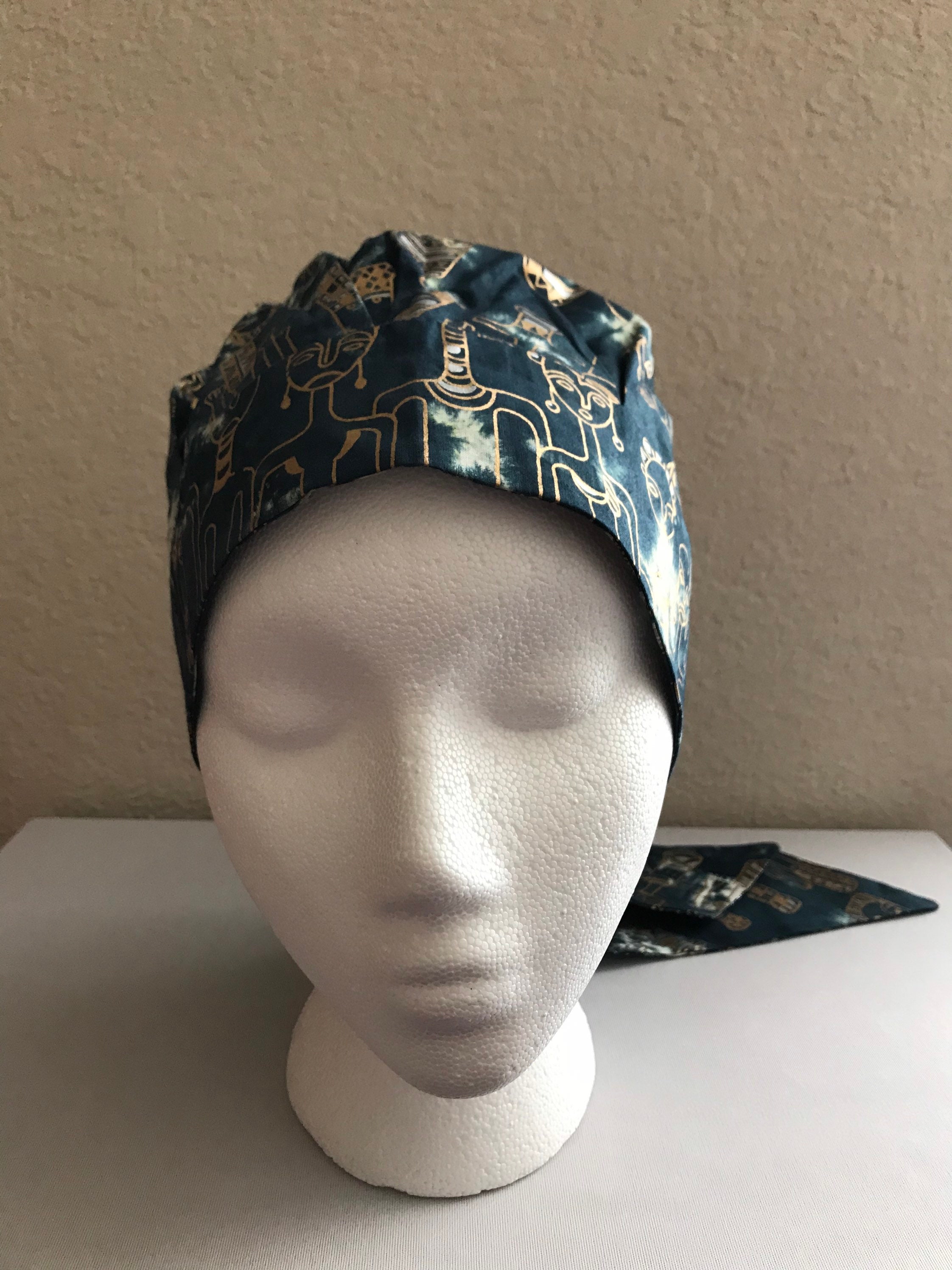 Ladies Cancer Hat Chemo Hat Scrub Cap Head Coverings - Etsy