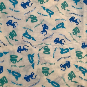 Tela de construcción, tela infantil, tela para acolchado, 100 % algodón, tela cortada a medida, 4,5 yardas