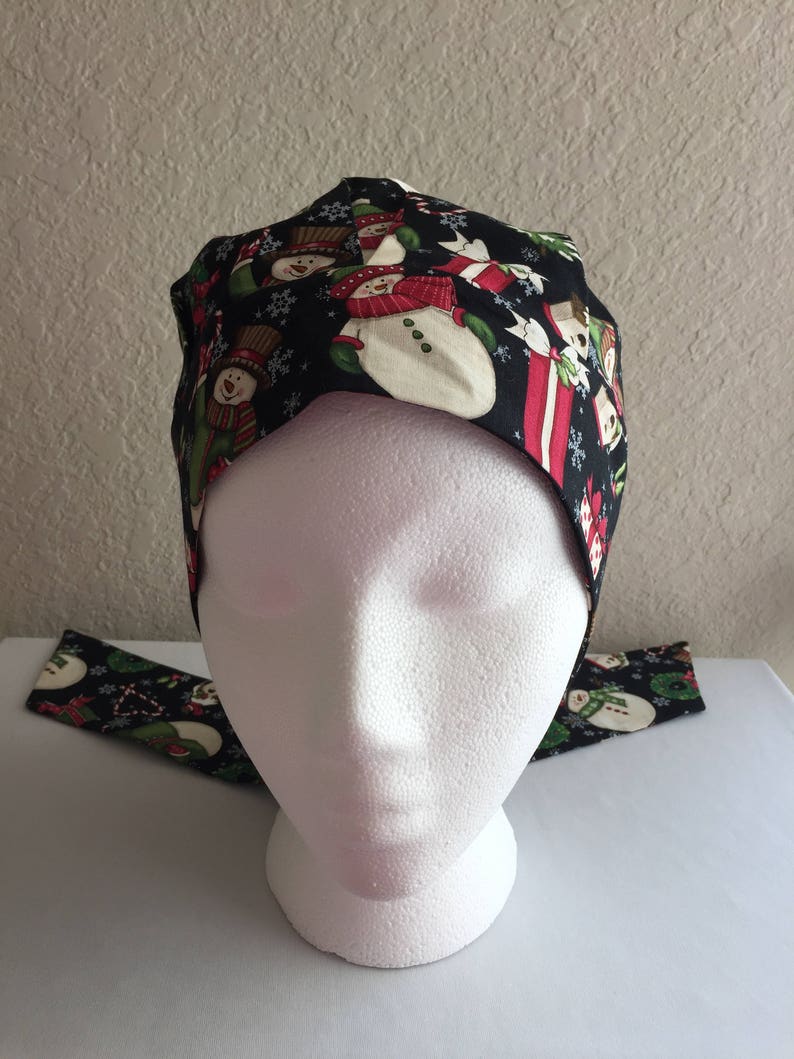 Ladies Cancer Hat Chemo Hat Scrub Cap Hair Loss Head Etsy