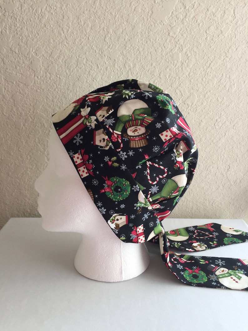 Ladies Cancer Hat Chemo Hat Scrub Cap Hair Loss Head Etsy