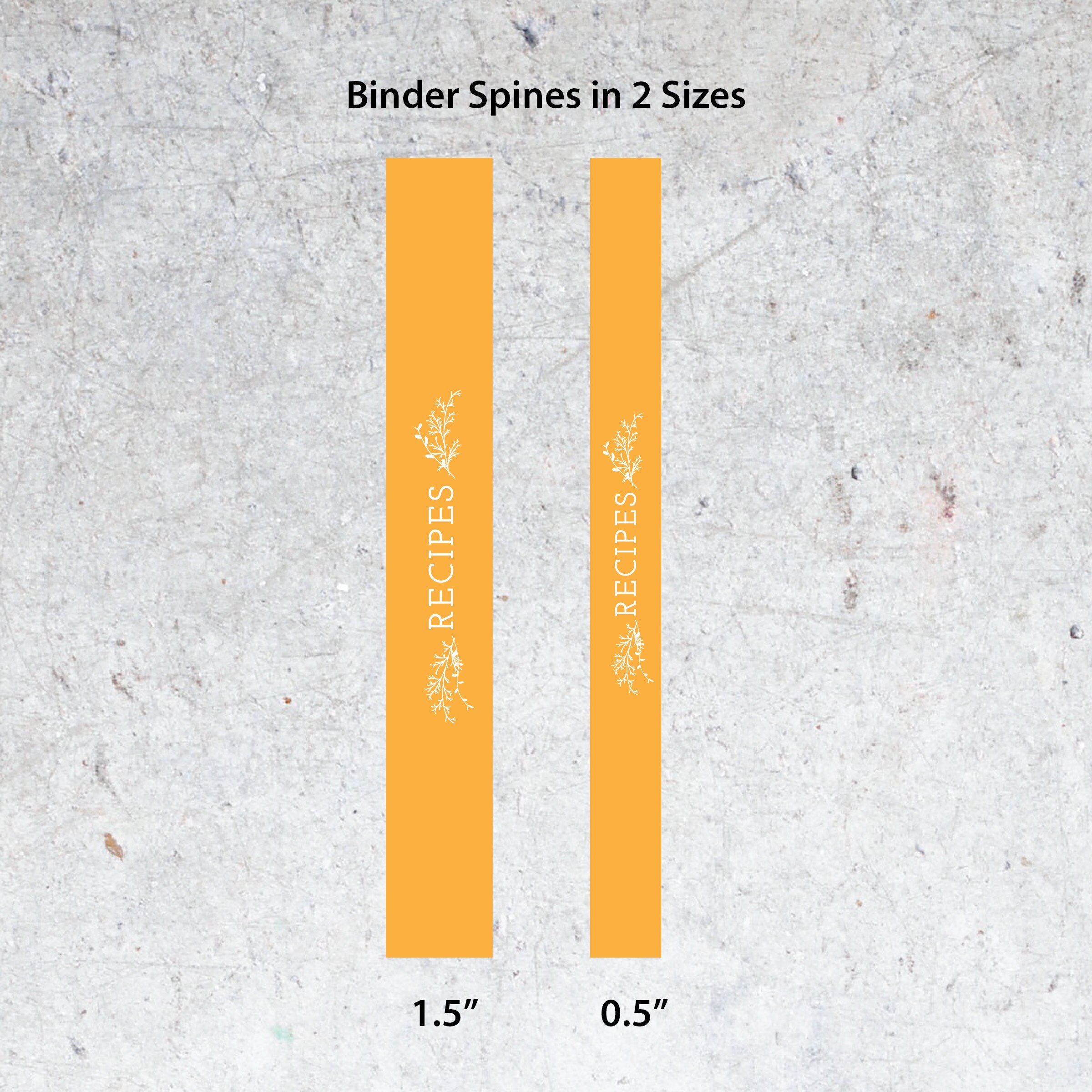 Recipe Binder Kit 8 5 X 11 Recipe Book Herb floral Design DIY 