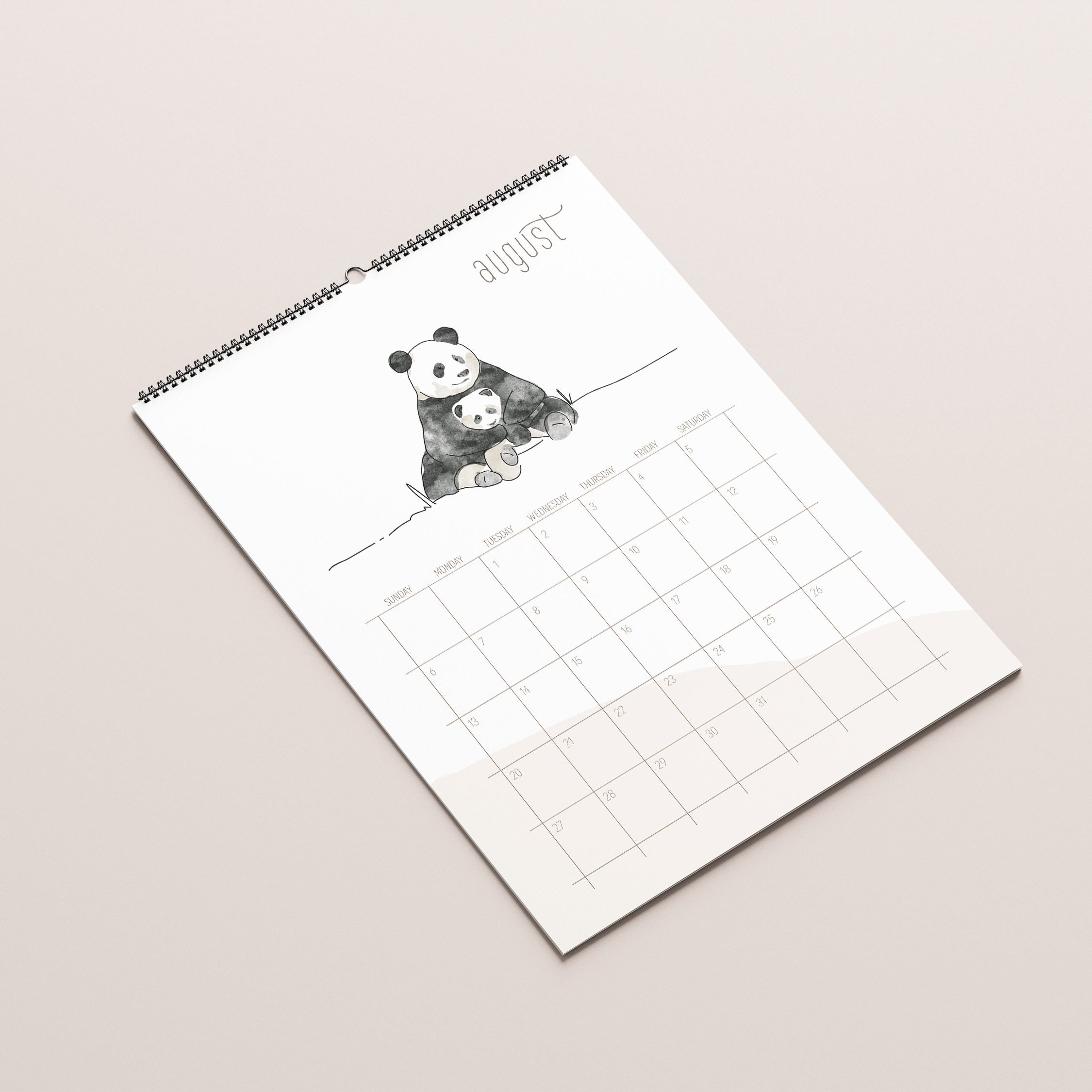 2023 Wall Calendar 12 Month Hanging Calendar Wall Art Etsy