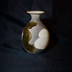 Beautiful Drip Glaze Vase Signed Studio Pottery Artisan Earthy Ceramic Art Pottery Clay Neutral Color Bohemian Boho Earth Tone Mid Century