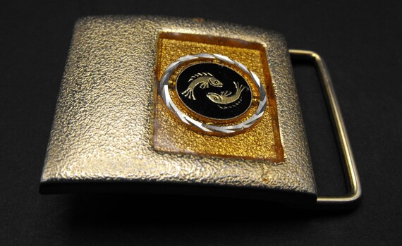 Lee NY USA Zodiac Belt Buckle - Pisces - Etsy Canada display picture 3
