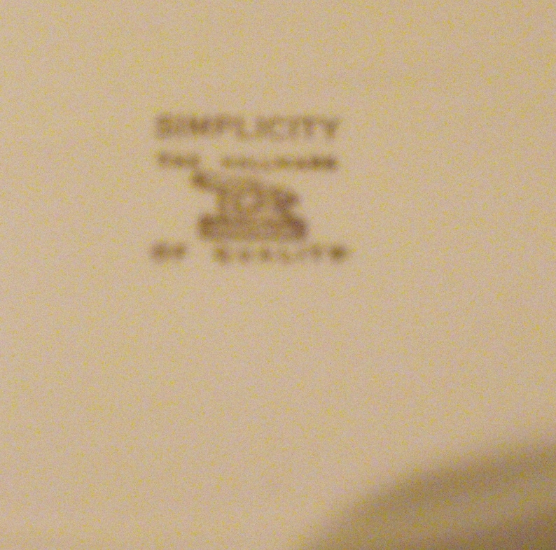 Simplicity the Hallmark of Quality Canonsburg Platter Etsy