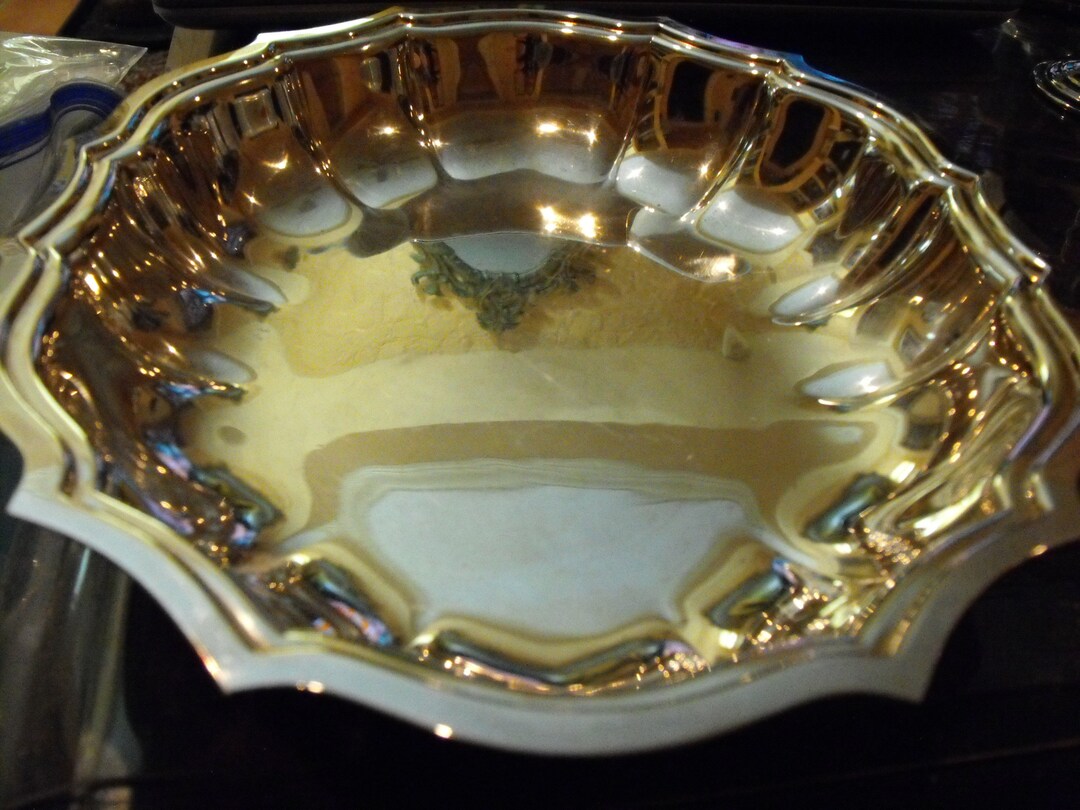 Chippendale International Silver Company Serving Dish Etsy