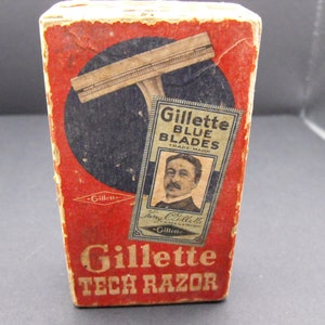 Rasoir Gillette Tech en boîte