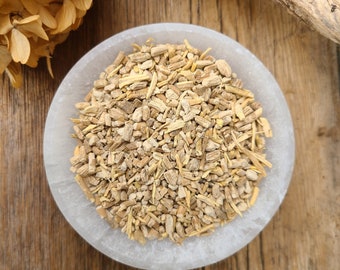 Ashwagandha Root - Withania somnifera - 0.5, 1 oz bag, Natural, Dried, Root