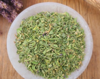 Alfalfa Leaf - Medicago sativa  - 0.5 oz, 1 oz bag, Natural, Organic - Abundance, Prosperity, Money, No Hunger