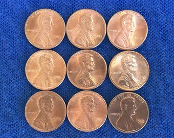 FREE GIFT with your 1 Uncirc 1969 Lincoln Penny 1973 -S Lincoln Cent Awesome